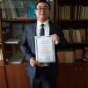 Ван Цзиньшань награждён дипломом II степени